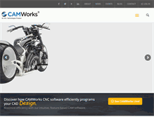 Tablet Screenshot of camworks.com